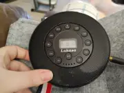 Rechargeable Portable Bluetooth CD Player Compact Music Disc Player LCD Display