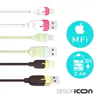 在飛比找松果購物優惠-DESOFICON 雪糕造型Apple Lightning充