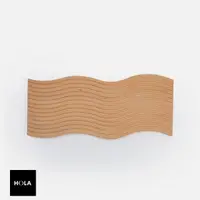 在飛比找momo購物網優惠-【HOLA】MH櫸木托盤39x18cm 波紋原色