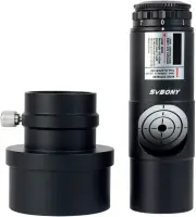 SVBONY Red Laser Collimator 1.25'' Battery 7 Bright Levels Triple Cemented Lens