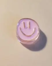 Light Pink Smile Face Magnetic Needle Minder Cross Stitch Embroidery
