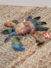 TY Beanie Baby CLAUDE The Crab RETIRED 1996