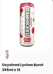 Oxyshred Ultra Energy Drink RTF By EHP Labs