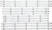 SCPCKZETZN 94cm LED Backlight Lamp Strip 9leds Fit for LG 47LA6156-ZB 47LA615S-ZA 47LA615S-ZB 47LA615S-ZB 47LA615V-ZA 47LA615V-ZB 47LN570S-ZA