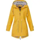 Women Waterproof Jacket Ladies Wind Raincoat Hooded Ski Rain Forest Coat Outdoor