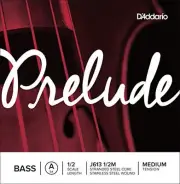D'Addario Prelude Bass Single A String, 1/2 Scale, Medium Tension