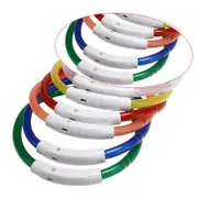 USB Rechargeable LED Dog Collar - Night Glow, Safety Pet Collar, Large Size