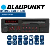 BLAUPUNKT BREMAN SQR 46 Bluetooth USB MP3 AUX Car Stereo Porsche Mercedes Bmw Vw