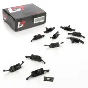 10x Side Window Tropfschiene Rain Gutter Clips for Honda Accord Civic V VI VII (for: Honda Civic)