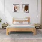vidaXL Bedside Tables 2 pcs Sonoma Oak 50x46x50 cm Engineered Wood HEE