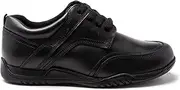 [Hush Puppies] Infants Harvey School Shoes Black