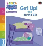 Learn with Peppa Phonics Level 1 Book 4 Get Up and In the Bin Phonics Reader b