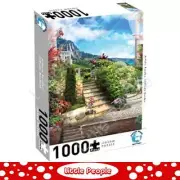 Jigsaw Puzzle 1000 Pcs Cliffside Garden