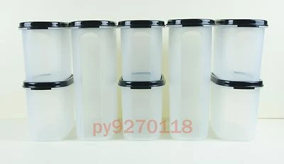 Tupperware Modular Mates Value Oval Pantry Set of 8 + Free Shipping