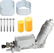 926-959 Upgraded All Aluminum Engine Oil Cooler Compatible with Wrangler Grand Cherokee 3.6 Oil Filter Housing Assembly Fit for Durango Journey Ram 1500 ProMaster 2500 3500 Chrysler 200 300 2011-2016