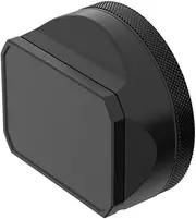 YC Onion Lens Hood for Fujifilm X100V X100VI with 23mm Adapter Ring Black,Aluminum Alloy