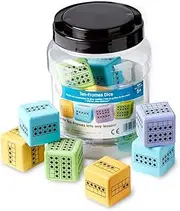 Learning Resources Ten Frames Dice Game, 86887