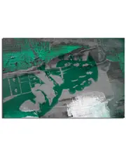 Ready2HangArt Muzik XVIII Wrapped Canvas Wall Art by Tristan Scott