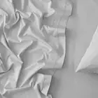 MyHouse Riley Bamboo Cotton Fitted Sheet Bamboo/Cotton - Mink - King Single