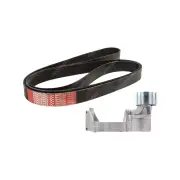 Gates Micro-V Ribbed Belt Kit for Lexus LX VDJ201 4.5L 200KW 2015-2021