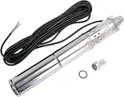 [Areyourshop] 3" 48V 750W MPPT Screw Solar Bore Pump Submersible Deep Well Maximum Head 140M