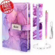 Girls Diary with Lock Kit, Gifts for Girls Age 8-12, Birthday Gifts for Girls Jo