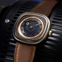 在飛比找momo購物網優惠-【SEVENFRIDAY】T-ART 限定版 法式鏤空自動上