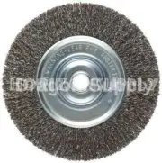 New 4pcs 6"x 1/2 Steel Wire Wheel Bruch For Bench Grinder