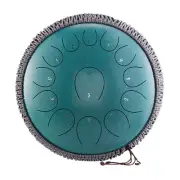 Steel Tongue Drum Handpan Percussion Drum 14 Inch 13 Notes C Key for Meditation