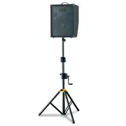 Hercules Foldable Winch Up Floor Stand/Holder for Stage PA Speaker w/Adaptor BLK