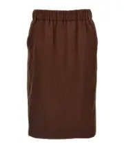 Dries Van Noten Safya Elasticated Waist Skirt FR36,FR38 Brown