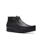Clarks Shacre Leather Ankle Boots Black Men’s Size 9.5 M