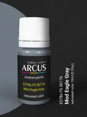 Arcus 578 - Enamel paint USAF FS 36176 Mod Eagle Gray Saturated color 10ml