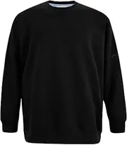 [Fabrik] Crew Neck Fleece Sweatshirt for Men (2407) in 2 Colours, 2XL-8XL