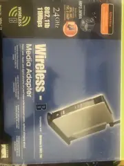 LinkSys Wireless - B Media Adapter 802.11b 11Mbps Music Digital Picture # WMA11B