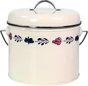 Metal Storage Bucket Moistureproof for Pet Food Cereal Rice Flour Canister