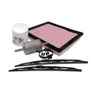 Sakura Front Wiper Blades & Filter Service Kit for Holden Commodore VT VX VY VZ