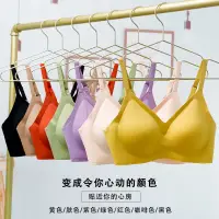 在飛比找蝦皮購物優惠-新品新品黛安芬文胸無痕乳膠內衣女無鋼圈小胸聚攏運動美背胸罩收