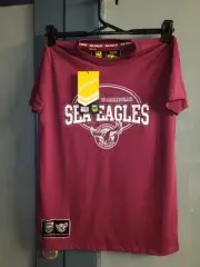 Manly Sea Eagles tshirt size 12 years