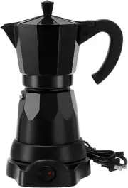 Coffee Pot 6 Cup Electric Espresso Coffee Maker Italian Moka Maker 300ml Portabl