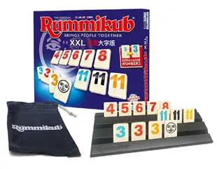 拉密數字牌大字版 rummikub XXL 以色列麻將 大世界桌遊 正版桌上遊戲 (10折)