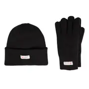 Mountain Warehouse Mens Thinsulate Fleece Beanie & Gloves Set