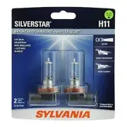 SYLVANIA H11 SilverStar High Performance Halogen Headlight Bulb Contains 2 Bu...