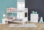 CAPTAIN JACK 3 Piece Bunk Bedroom Suite