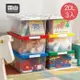 日本霜山 樂高可疊式積木玩具收納盒-20L-3入-5色可選