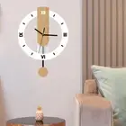Silent Digital Wall Clock Minimalist Scale Clock Hanging Clock Bedroom