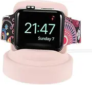 Charge Station Watch Charge Stand Holder Pink Watch Charging Stand Phone Bracket