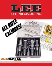 NEW LEE Ultimate 4 Die Set - ALL RIFLE CALIBRES - Reloading Dies Press Ammo Kit