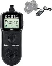 JJC RS-80N3 / TC-80N3 Timer Remote Control for Canon EOS R5 R3 / 5D IV III II / 6D II 7D II 5Ds R 1DX Mark III II / 1D Mark IV III II / 1Ds Mark III II 50D 40D 30D 20D Cameras