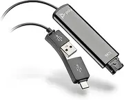Poly DA75 USB-A and USB-C to Quick Disconnect Digital Adapter